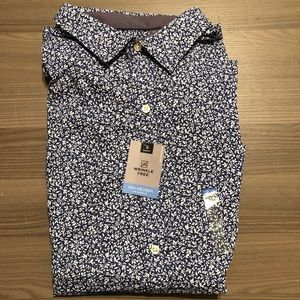 Van Heusen Floral Print Button Down Shirt